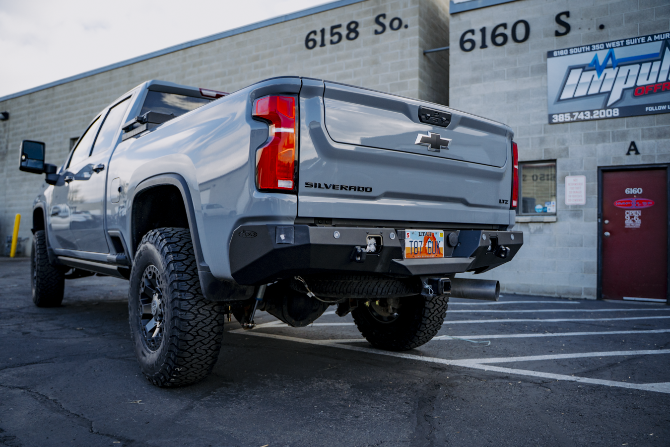 2024 Silverado 3500 Rear Quarter View